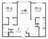 A2B 1 BD 2 Bath 1219sqft